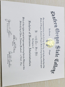 Faking A Diploma From Eastern Oregon State College 