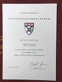 Buy fake diploma of Harvard Business School