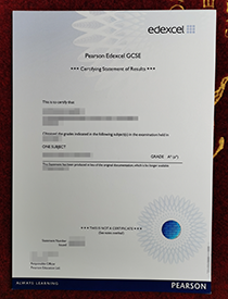 Buy Fake Edexcel GCSE Certificate Statement Here, F