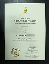 Buy Fake University of Guelph (U of G) Diploma with