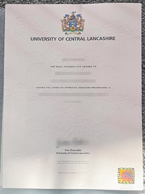 Can i order a fake University of Central Lancashire