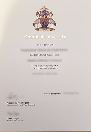 How to obtain a fake Cranfield University degree qu