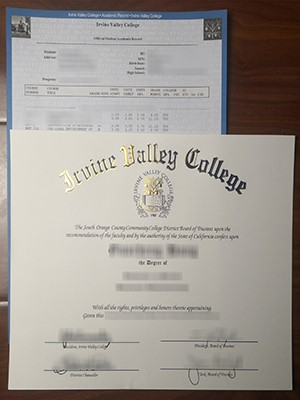 How much does a fake Irvine Valley college degree a