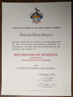 Can i order a fake University of the West Indies de