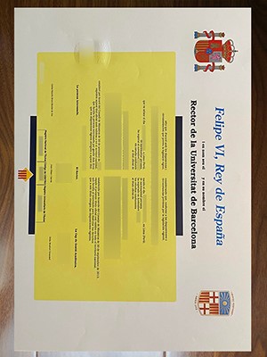 How to order a fake Universitat de Barcelona degree
