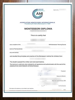 How to order a fake AMI Montessori diploma quickly 