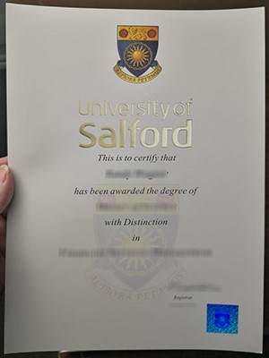 How much does a fake University of Salford degree?