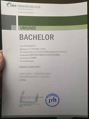 Obtain a fake SRH Fernhochschule certificate in Ger