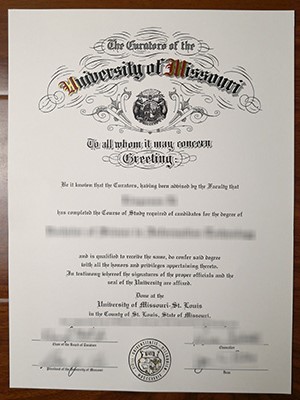 How to obtain a phony University of Missouri degree