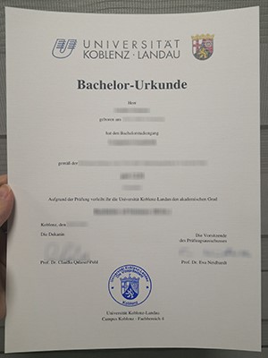 Purchase a fake Universität Koblenz-Landau diploma