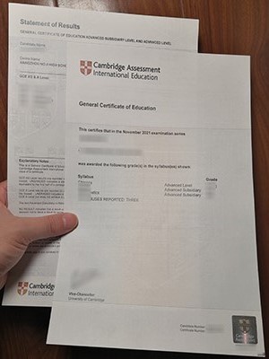 How to order a Cambridge GCE fake diploma and trans