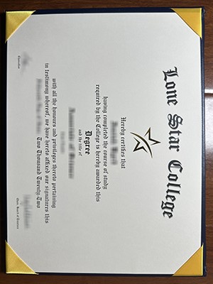 Where to create a fake Lone Star College diploma? B