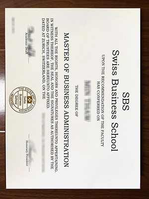 Where can i obtain a fake SBS Swiss Business School