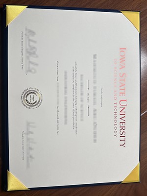 How to create a fake Iowa State University diploma 