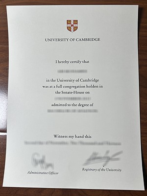 How to create a 100% copy University of Cambridge d