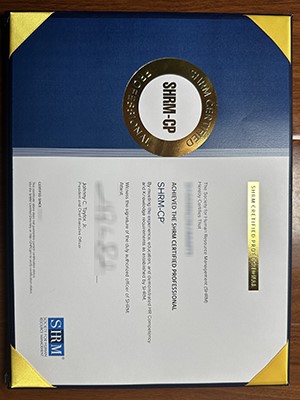 How much does to purchase a fake SHRM certified pro