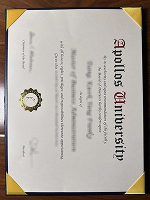 How to create a fake Apollos University diploma for