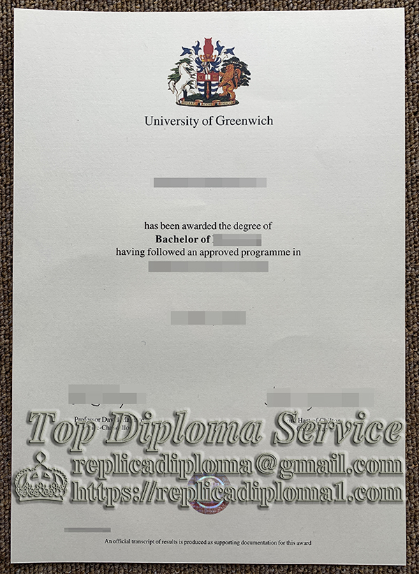 University of Greenwich degree, University of Greenwich diploma