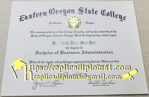 Eastern Oregon College degree