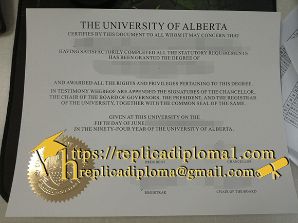 university of Alberta degree