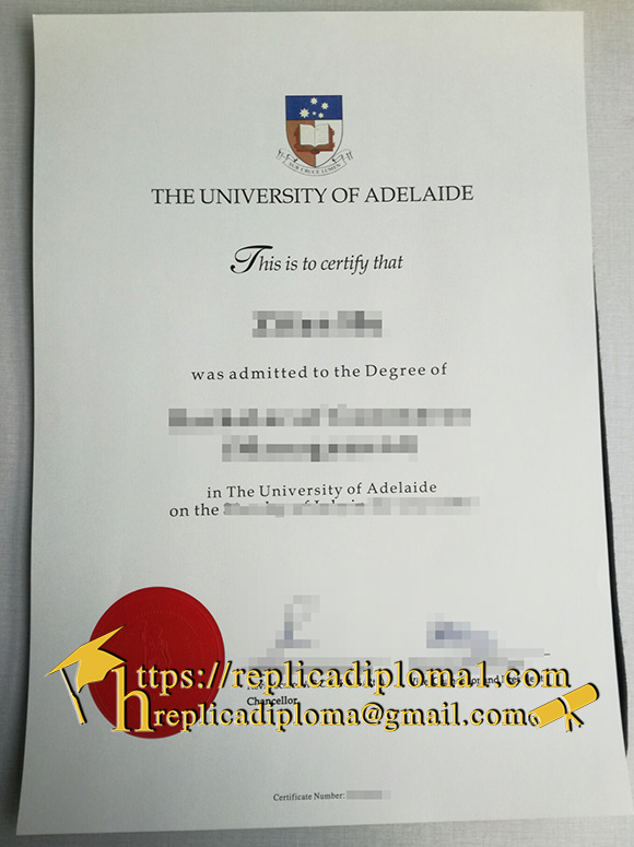 university of Adelaide degree