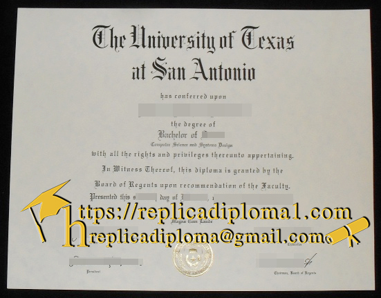 university of Texas at San Antonio degree