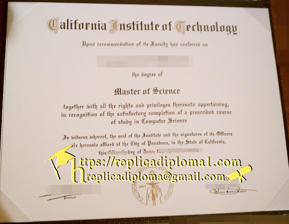 fake degree of Caltech