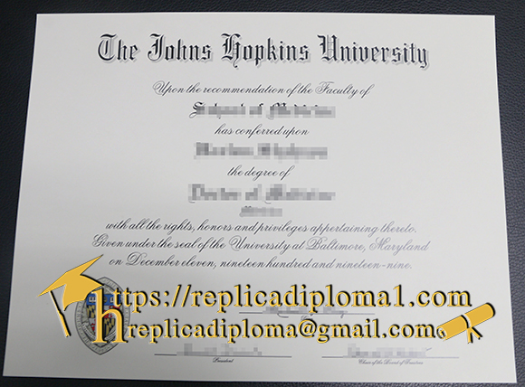 johns hopkins university degree