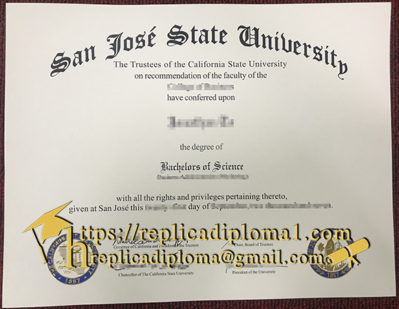 san jose state university degree