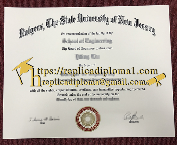 rutgers degree rutgers diploma