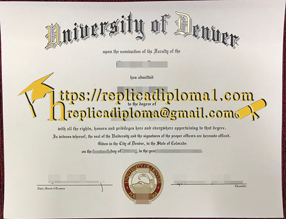University of Denver degree