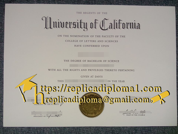 UCD diploma, fake degree of UC Davis