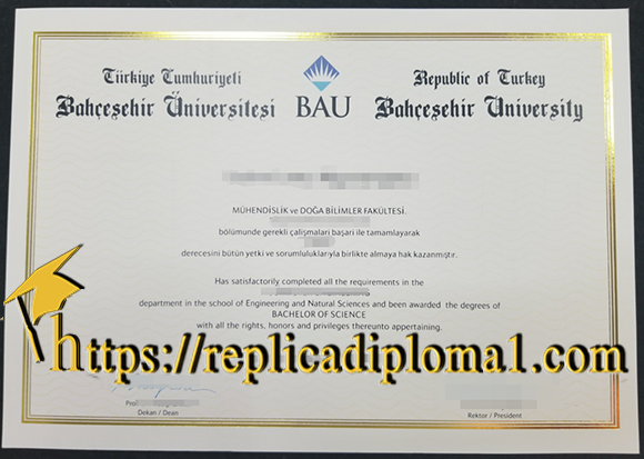 bahcesehir university degree