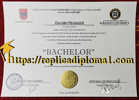 fake degree of Albanian University