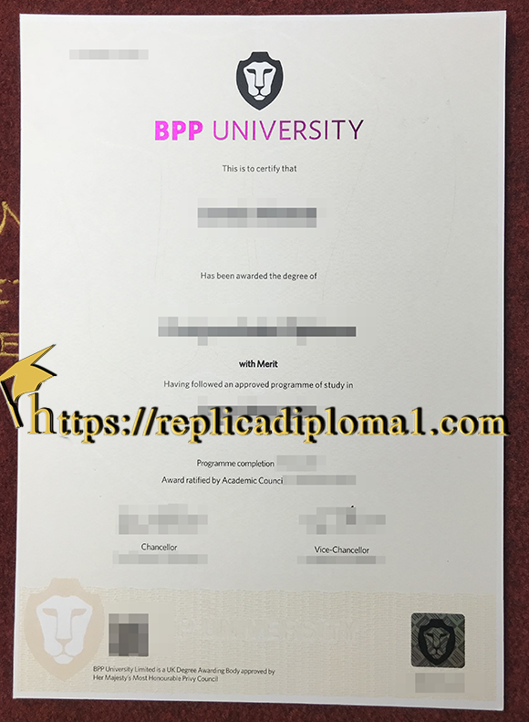 BPP university diploma