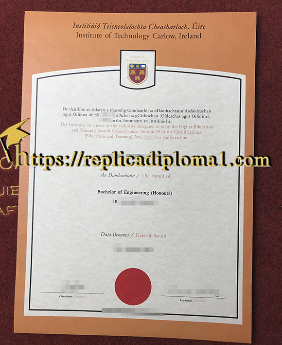 Institute of Technology Carlow, Ireland diploma