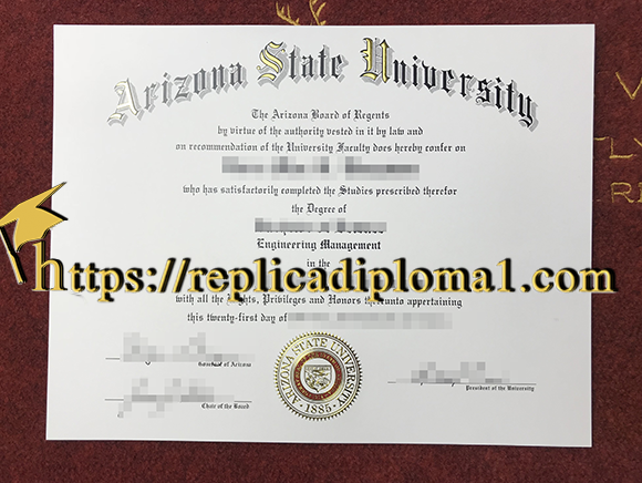 fake degree of Arizona State University