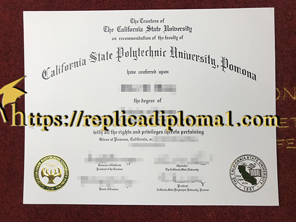 California State Polytechnic University, Pomona diploma