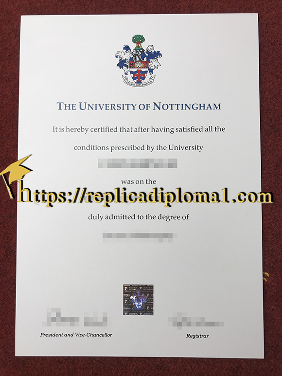 university of nottongham degree