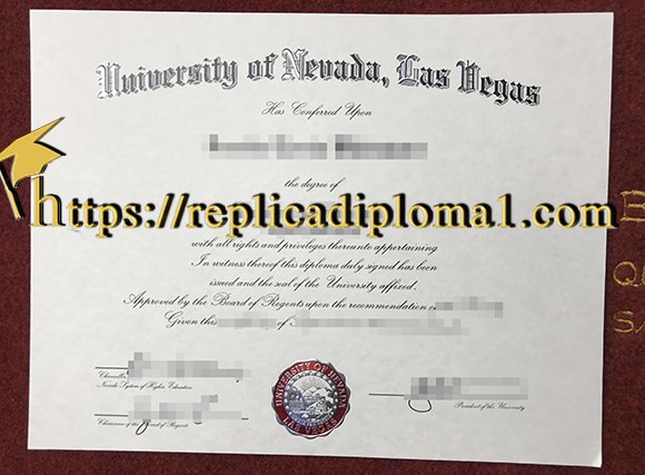 University of Nevada, Las Vegas degree