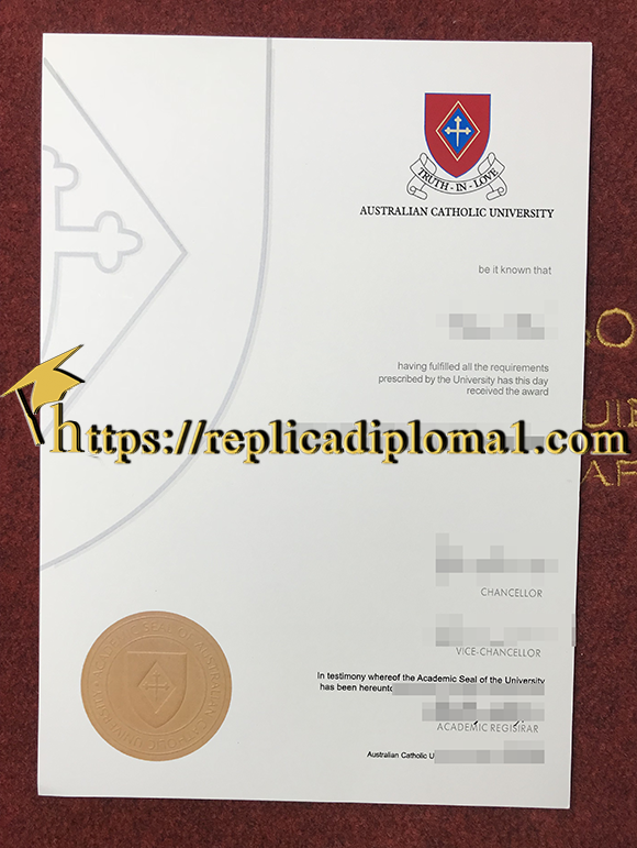 Australian Catholic University diploma