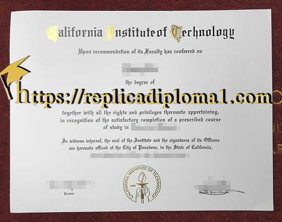 California Institute Technology degree