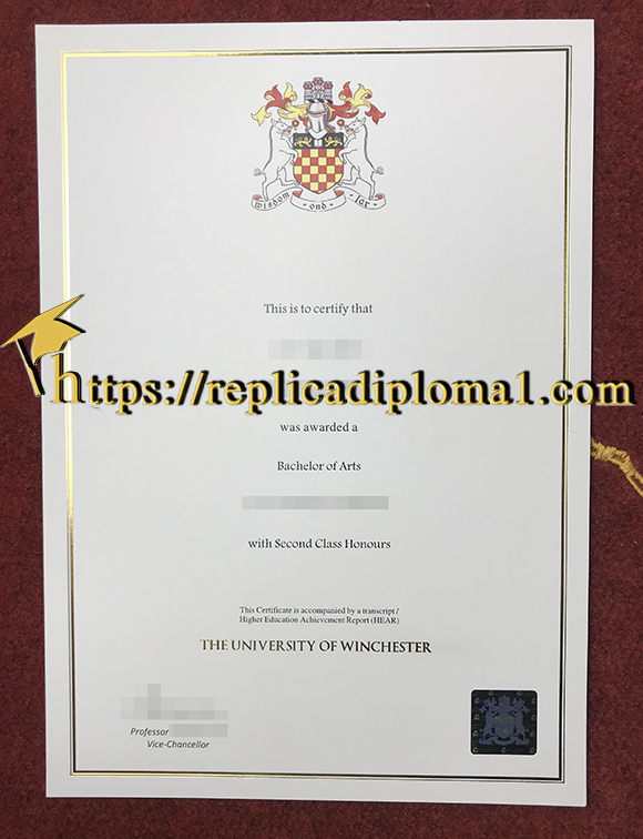 University of Winchester Diploma