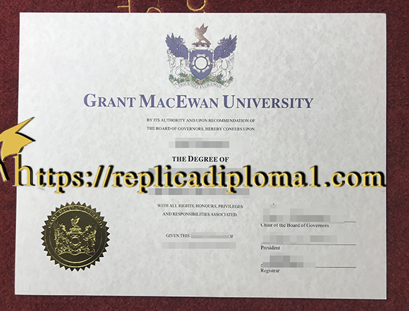 Macewan University Diploma