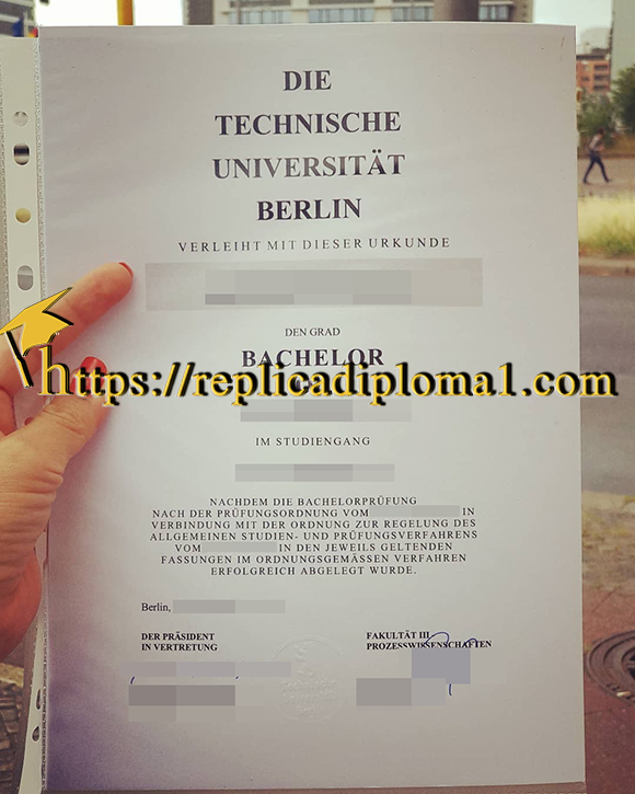 Technical University of Berlin degree 