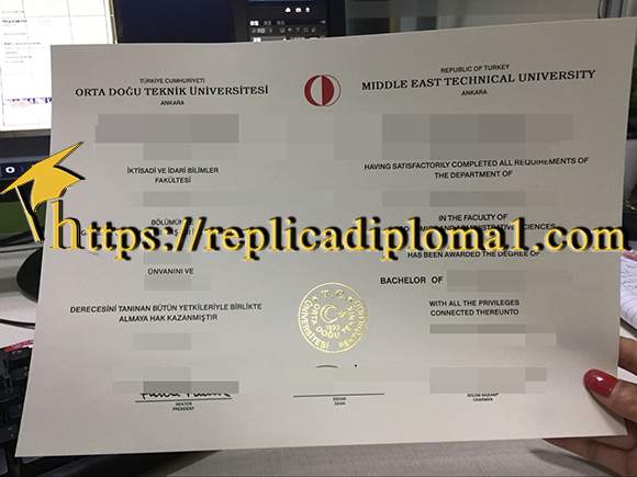 METU diploma, Middle East Technical University degree