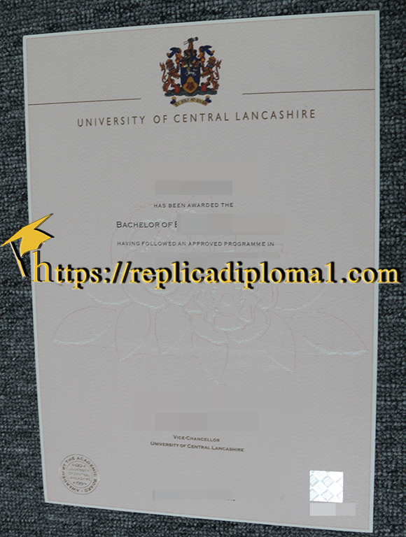 UCLan diploma, University of Central Lancashire degree